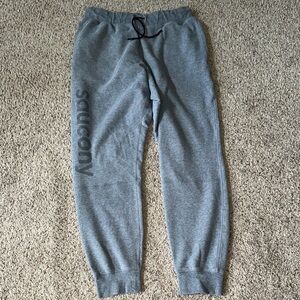 Saucony Heather Gray Jogger Pants